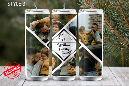 20oz Skinny "Photo" Tumbler